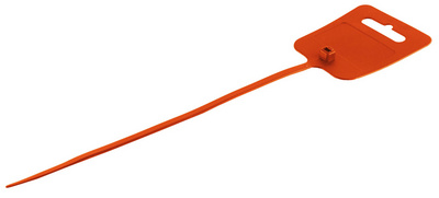 shiverpeaks BASIC-S Kabelbinder mit Beschriftungsfeld, rot