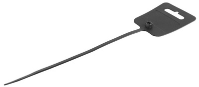 shiverpeaks BASIC-S Kabelbinder mit Beschriftungsfeld, rot