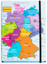 PAGNA Heftbox Deutschland, DIN A4, Rückenbreite: 40 mm