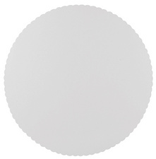 PAPSTAR Tortenunterlage pure, rund, 280 mm, weiß, 100er