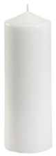 PAPSTAR Stumpenkerze, Durchmesser: 70 mm, creme