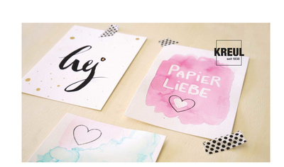 KREUL Kreativ-Set PaperLove, 6-teilig