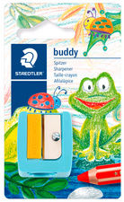 STAEDTLER Spitzer buddy, türkis/sonnengelb, Blisterkarte