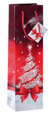 sigel Weihnachts-Flaschentüte Sparkling Tree