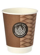 PAPSTAR Hartpapier-Kaffeebecher To Go, 0,2 l