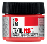 Marabu Textilfarbe Textil Print, lampenschwarz, 100 ml