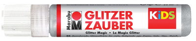 Marabu KiDS Glitzerfarbe Glitzerzauber, glitter-silber
