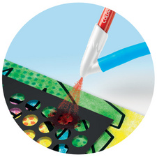 Maped Creativ Pustestift-Set BLOW PEN PopArt, 15-teilig