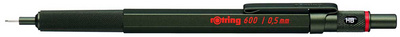 rotring Feinminenstift 600, 0,7 mm, metallic-rot