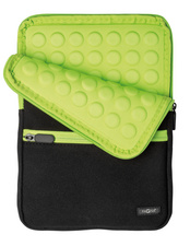 PAGNA Sleeve Go, für Tablet-PC, schwarz / dunkelrosa