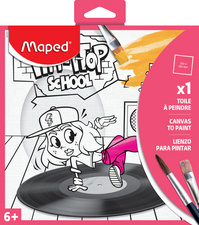 Maped Mini-Leinwand zum Ausmalen, mit Motivaufdruck