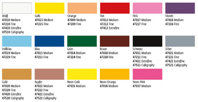 KREUL Lackmarker Gloss Paint Marker, medium, rot