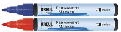 KREUL Permanent-Marker, medium, blau