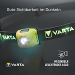 VARTA Kopflampe Outdoor Sports Ultralight H30R, weiß