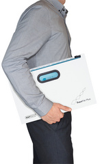 RAPESCO Fächermappe SupaFile Plus, DIN A4+, 13 Fächer, weiß