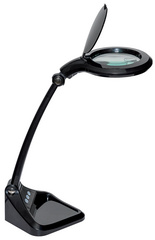 MAUL LED-Lupenleuchte MAULiris, dimmbar, weiß
