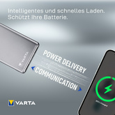 VARTA Mobiler Zusatzakku Power Bank Fast Energy 10000