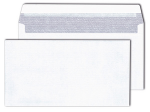 MAILmedia Briefumschlag 125 x 235 mm, hochweiß, mit Fenster
