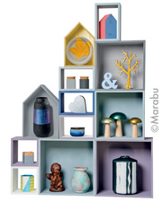 Marabu Acryllack Decorlack, Starter-Set, 6 x 15 ml