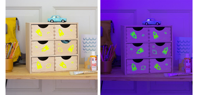 Marabu Nachleuchtfarbe GLOW IN THE DARK STARS