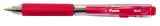 Pentel Kugelschreiber BK437, mit ergonomischer Griffzone, Druckmechanik, 0,35mm, Rot