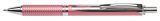 Pentel Liquid Gel-Tintenroller EnerGel Sterling BL407, Druckmechanik, nachfüllbar, 0,35mm, Schwarz