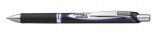 Pentel Liquid Gel-Tintenroller EnerGel Document BLP77, Dokumentenecht, Druckmechanik, nachfüllbar, 0,35mm, Schwarz