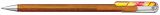 Pentel Glitzer-Gel-Tintenroller Dual Metallic K110, 0,5mm, Gold/Metallic-Rot&Gold