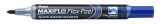 Pentel Whiteboard-Marker Maxiflo Flex-Feel MWL5SBF, flexible Spitze, Blau