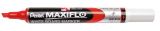 Pentel Whiteboard-Marker Maxiflo MWL6S, 2 - 5mm Keilspitze, Rot