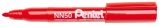 Pentel Permanent-Marker Pentel Pen NN50, 1,3mm Rundspitze, Rot