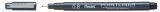 Pentel Pigmentierter Fineliner Pointliner S20P, 0,8mm, Schwarz