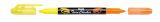 Pentel Textmarker TwinChecker SLW8, 2 Keilspitzen mit je 1 Schreibfarbe, Gelb/Orange