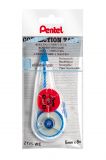 Pentel Korrekturband Correction Tape ZT45, nachfüllbar, 8m x 5mm, Weiß